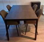 Montel Eettafel (+ eventueel 4 Stoelen), Ophalen, Overige materialen, 50 tot 100 cm, Zo goed als nieuw