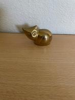 Messing poesje, Ophalen of Verzenden, Gebruikt, Dier