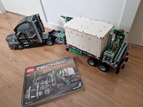 Mack 42078 lego tchnic COMPLEET, Kinderen en Baby's, Speelgoed | Duplo en Lego, Zo goed als nieuw, Ophalen of Verzenden