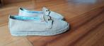 Manfield leren espadrilles, Beige, Ophalen of Verzenden, Zo goed als nieuw, Espadrilles of Moccasins