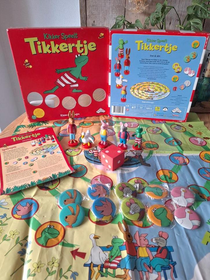 Kikker speelt Tikkertje, Hobby en Vrije tijd, Gezelschapsspellen | Bordspellen, Zo goed als nieuw, Ophalen of Verzenden