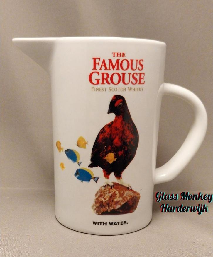 The Famous Grouse waterjug., Verzamelen, Merken en Reclamevoorwerpen, Zo goed als nieuw, Gebruiksvoorwerp, Ophalen of Verzenden