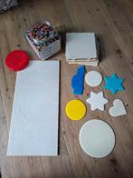 Strijkkralen met grondplaten, Hobby en Vrije tijd, Ophalen of Verzenden, Gebruikt