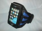 iPhone / iPod-Touch 3/4 SPORT-ARMBAND (Zwart / Blauw), Telecommunicatie, Mobiele telefoons | Hoesjes en Frontjes | Apple iPhone