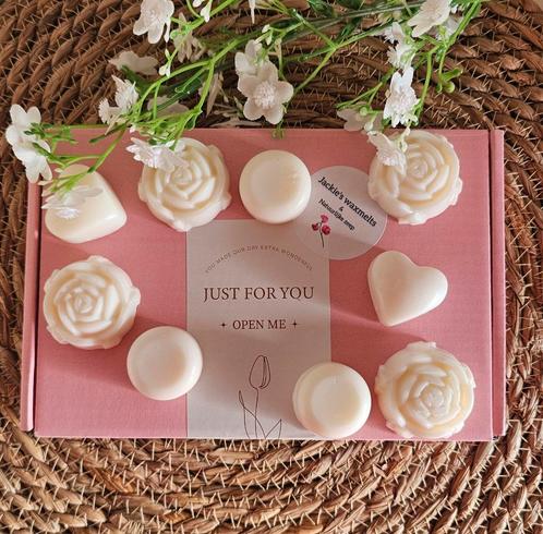 Jackie's waxmelts & zeep homemade, roomspray, autoparfum etc, Huis en Inrichting, Woonaccessoires | Kandelaars en Kaarsen, Nieuw