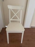 Mooie witte stoel zo goed als nieuw, Huis en Inrichting, Stoelen, Wit, Zo goed als nieuw, Eén, Ophalen