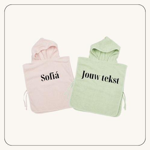 Gepersonaliseerde baby badponcho / zwem poncho / 1-3 jaar, Kinderen en Baby's, Kraamcadeaus en Geboorteborden, Nieuw, Verzenden