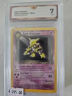 Pokemon Dark Alkazam holo Grade 7, Ophalen of Verzenden, Zo goed als nieuw, Losse kaart