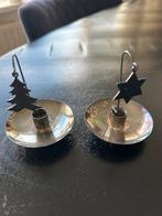 Robbe & Berking kandelaars kerst zilver, Overige kleuren, Ophalen of Verzenden, Zo goed als nieuw, Zilver