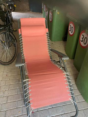 Relax Tuinstoel - Inklapbaar & Verstelbaar beschikbaar voor biedingen