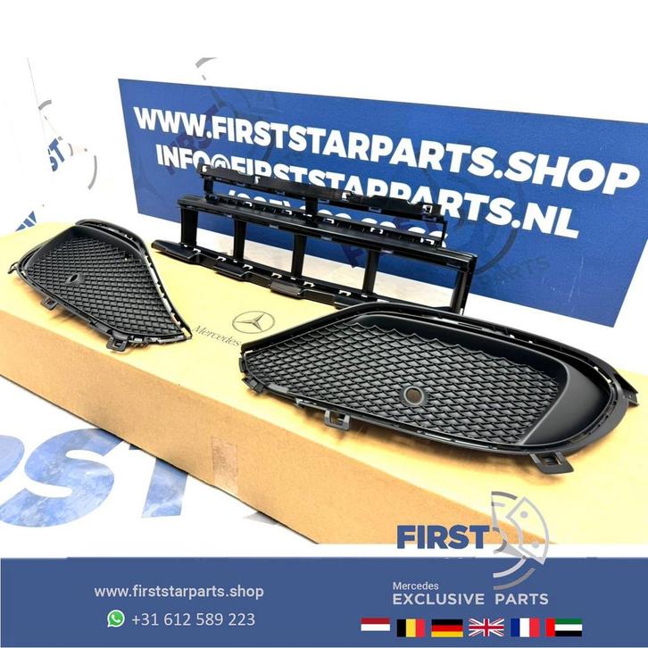 W176 A KLASSE FACELIFT AMG BUMPER ROOSTER SET VOORBUMPER MID, Auto-onderdelen, Overige Auto-onderdelen, Mercedes-Benz, Gebruikt