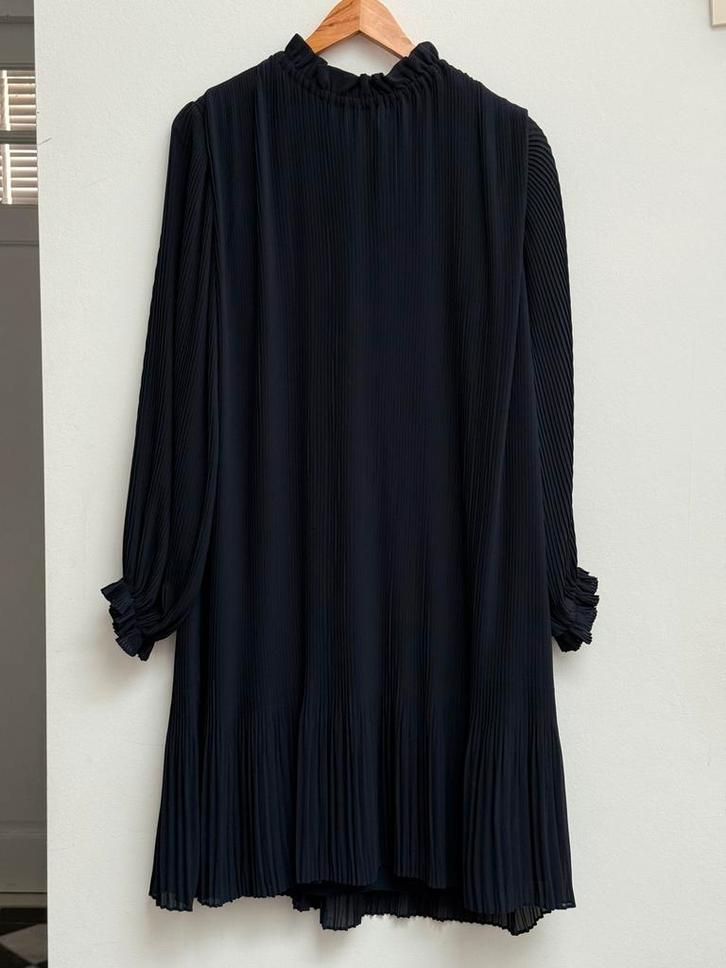 Samsøe & Samsøe geplooide midi-rok – navy – dames maat XL, Kleding | Dames, Jurken, Zo goed als nieuw, Maat 46/48 (XL) of groter