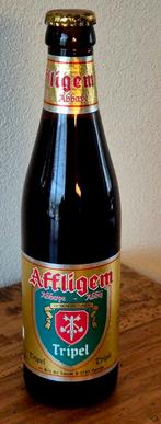 Oude volle fles Affligem tripel bier houdbaar tot 1997, Verzamelen, Biermerken, Ophalen of Verzenden, Zo goed als nieuw, Flesje(s)