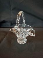 Kristallen mandje, Antiek en Kunst, Antiek | Glas en Kristal, Ophalen of Verzenden