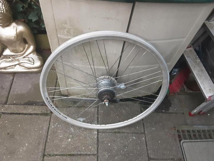 Set gazelle 28 inch nexus wielen, 8 speed,rollerbrake rem, Fietsen en Brommers, Fietsonderdelen, Gebruikt, Algemeen, Wiel, Ophalen of Verzenden