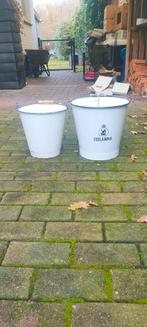 2 zinken emmers, Huis en Inrichting, Emmers, Ophalen, Gebruikt, Kunststof