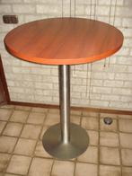 Sta-Tafel met RVS voet, Huis en Inrichting, Tafels | Statafels, Ophalen, Gebruikt