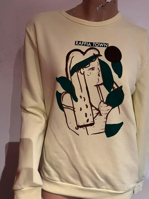 SCOTCH&SODA sweater maat m origineel ZGAN, Kleding | Dames, Truien en Vesten, Zo goed als nieuw, Maat 38/40 (M), Geel, Ophalen of Verzenden