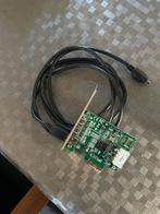 Firewire kaart met kabel, Gebruikt, Overige soorten, Ophalen of Verzenden, Overige chipsets