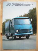 Peugeot J7 Bestelwagen Brochure 1977, Ophalen, Zo goed als nieuw, Peugeot, Peugeot