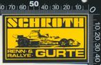 Sticker: Schroth Gurte (2), Ophalen of Verzenden, Zo goed als nieuw, Auto of Motor