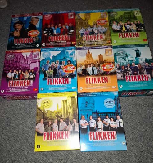Flikken België  .. serie 1-10, Cd's en Dvd's, Dvd's | Tv en Series, Zo goed als nieuw, Boxset, Vanaf 12 jaar, Ophalen of Verzenden