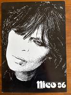 NICO '86 European Tour poster. 1986, Ophalen of Verzenden, Zo goed als nieuw, Poster, Artwork of Schilderij