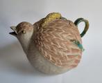 Japans vogeltje theepot  Banko-yako keramiek begin 1900, Antiek en Kunst, Ophalen of Verzenden