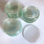 37x bol horlogeglas schaaltje lab, laboratorium 55-60 mm, Ophalen of Verzenden, Huis en Inrichting