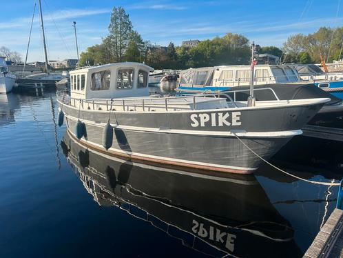 Stoere kotter, Watersport en Boten, Motorboten en Motorjachten, Gebruikt, Staal, 9 tot 12 meter, Diesel, Binnenboordmotor, 50 pk of meer