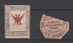X181) Albanie lokaal 2x  oa Korce, Ophalen of Verzenden, Overige landen, Postfris