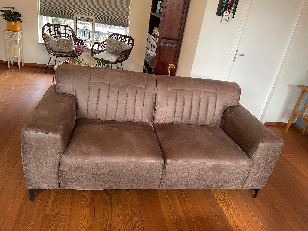 Bankstel 2,5 zits voor 25  Euro, Ophalen, Gebruikt, Driepersoons, 75 tot 100 cm