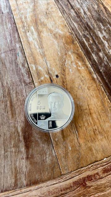 5 ECU 1998 Belgie - zilver - proof - KM#221 beschikbaar voor biedingen