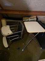 Vintage kinderstoel met tafeltje, Kinderen en Baby's, Kinderstoelen, Ophalen, Gebruikt, Overige typen