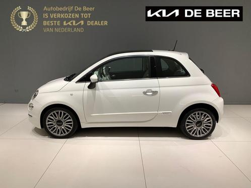 Fiat 500 TwinAir Turbo 80pk Lounge Navi PDC Pano, Auto's, Fiat, Bedrijf, Te koop, ABS, Airbags, Airconditioning, Bluetooth, Centrale vergrendeling