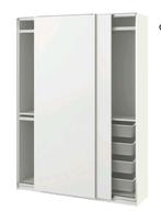 Ikea kast pax hasvik was bijna 500 zgan, Ophalen, 200 cm of meer, Zo goed als nieuw, 25 tot 50 cm