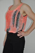 vila top xs, oranje top xs, 34, top 34, xs, shirt xs, Vila, Nieuw, Oranje, Ophalen of Verzenden