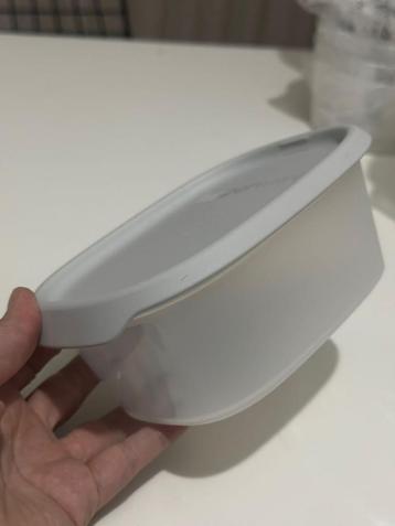 tupperware one touch bewaarbak voorraadbak 540ml grijs beschikbaar voor biedingen