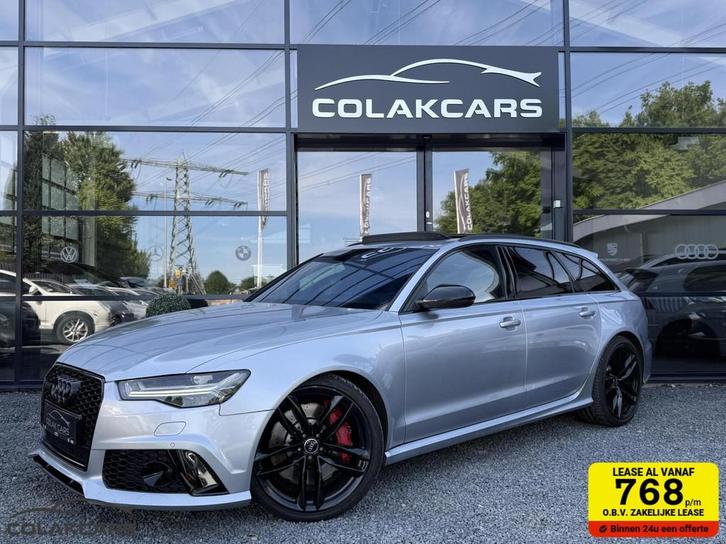 Audi RS 6 Avant 4.0 TFSI RS 6 quattro Pro Line Plus, Auto's, Audi, Bedrijf, Te koop, RS6, 360° camera, 4x4, ABS, Adaptive Cruise Control