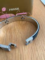 Armband van Fossil, Ophalen of Verzenden, Nieuw, Zilver, Leer