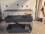 Groot dubbel konijnenhok, Dieren en Toebehoren, Ophalen, 110 cm of meer, Hamster, Zo goed als nieuw