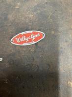 Naamplaatje Willy van Gent Rotterdam, Ophalen, Gebruikt