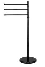 Handdoekrek | Metaal | Staand | Zwart, Huis en Inrichting, Ophalen, Zo goed als nieuw, Zwart, Handdoek