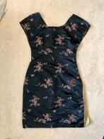 Jurk chinese jurk, Ophalen of Verzenden, Zo goed als nieuw, Zwart, Onder de knie