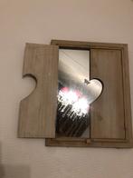 Tuin/Balkon Luik met Spiegel - Decoratief, Minder dan 50 cm, Gebruikt, Ophalen of Verzenden, Minder dan 100 cm