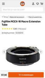 Fujifilm MCEX-16 Macro Extension Tube, Ophalen