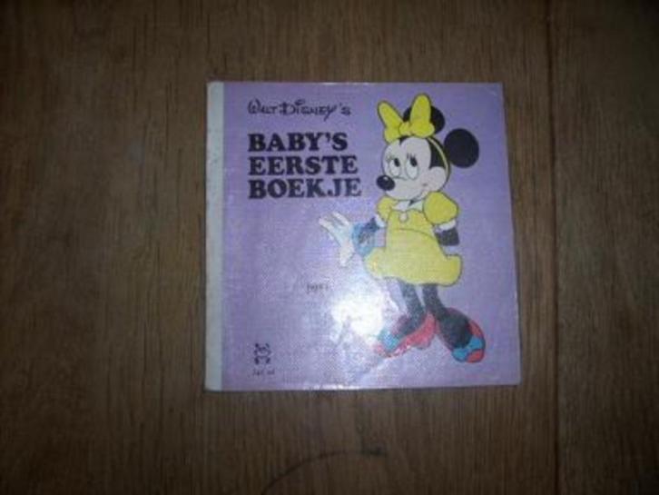 Disney baby's eerste boekje met Minnie, Knabbel en Babbel'79, Verzamelen, Disney, Gebruikt, Beeldje of Figuurtje, Mickey Mouse