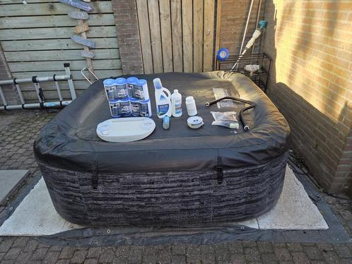 Intex pure spa deluxe 6-persoons, Tuin en Terras, Bubbelbaden en Hottubs, Zo goed als nieuw, Ophalen
