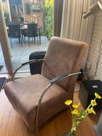 2 Fauteuils te koop, Huis en Inrichting, Fauteuils, Ophalen, Minder dan 75 cm, Zo goed als nieuw, Stof