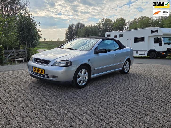 Opel Astra Cabriolet 1.6-16V BERTONE, Auto's, Opel, Bedrijf, Te koop, Astra, ABS, Airbags, Airconditioning, Centrale vergrendeling